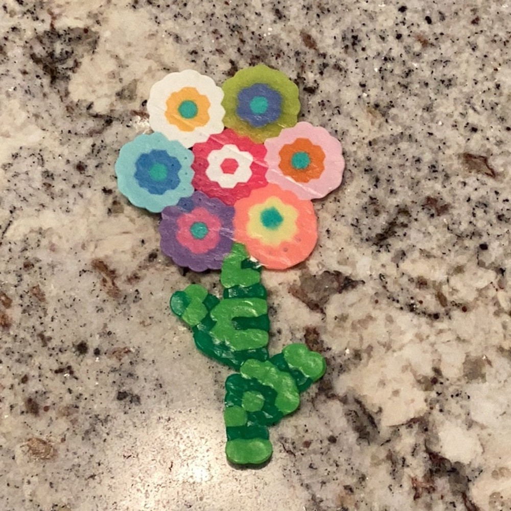 Colorful Flower wall decor!🌷